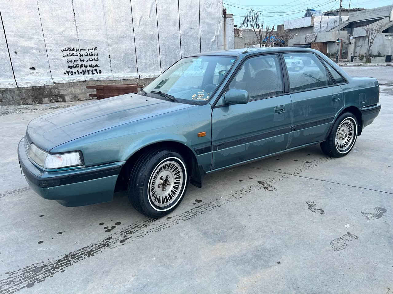 مازدا هەشت و بەخ 
گیرو مەکینەی بەشەرتی فیتەر 
سەنەوی موصل بەشەرتی ئەولیاتی هەبێت
چوار ویلی سۆپەری لۆک و چوار تایەی نیوداشی لەبەرە  سپیری تێدایە هیچ دەعمێکی نیە  ماشاءللە زۆر رێک و جوانە 
٢٨ محامەلێکی برایانە 
 Viber u whats app *********** بشدار, السليمانية
