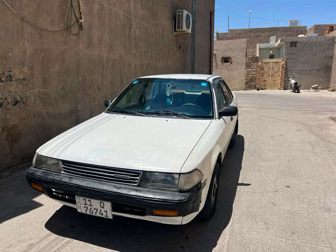 سلام عليكم شباب
للبيع سياره كرونه 

موديل 1989

محرك كير اوتو 

رقم بغداد بسمي 

هز جديده 

تايرات انضاف باتري جديد 
 
تبريد شغال 

العنون صلاح الدين قضاء بلد 

الاستفار فقط عل رقم ***********
