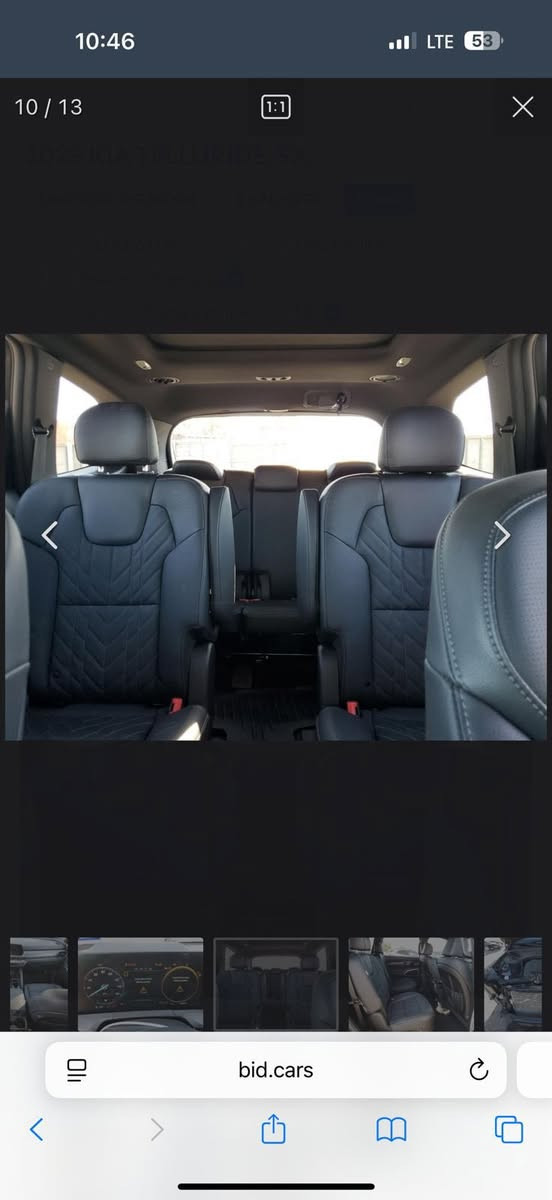ياالله

السلام عليكم كيا تيلورايدوارد امريكي موديل 2023

Kia TellurideSX 3.8L

المسافه المقطوعه  3400الف كيلو  

          حجم المكينه : 3800    V6

           حالة الايرباك :دركه

الضرر : بنيد فقط صبغ مع جاملغ بارد 

#الموصفات 

1. شاشه 

2. كامرا

3.لايتات لد

4. بصمه 

5. كشنات جلد اسود

6. هندبريك بصمه 

7. رادار تحديد مسار

8. رادارات 

9.فور ويل 

10. اوتو ستوب

11. حساسات خلفي امامي

12.اوتو هولد 

13. اشاير بالمري 

14.بكلايت لد

15. نظام ايكو + نظام تزحلق

16. فتحتين سقف

17. هيترات بالكشنات حار بارد

18.كامرات 360

19.كامرا بالمرايا

20.بردات خلفيه

21.سبعه راكب

22.كشن السايق كهربائي

23.كشنات خلفيه منفصل 

24.كشافات

25.سقف فتحتين 

26.ويل كب

فول مواصفات 1/1 جاهزه مرقم بغداد 

مكان السياره  بغداد شارع فلسطين 

***********  واتساب
