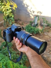 كانون 600D • عدسة 75-300 • طقم كامل