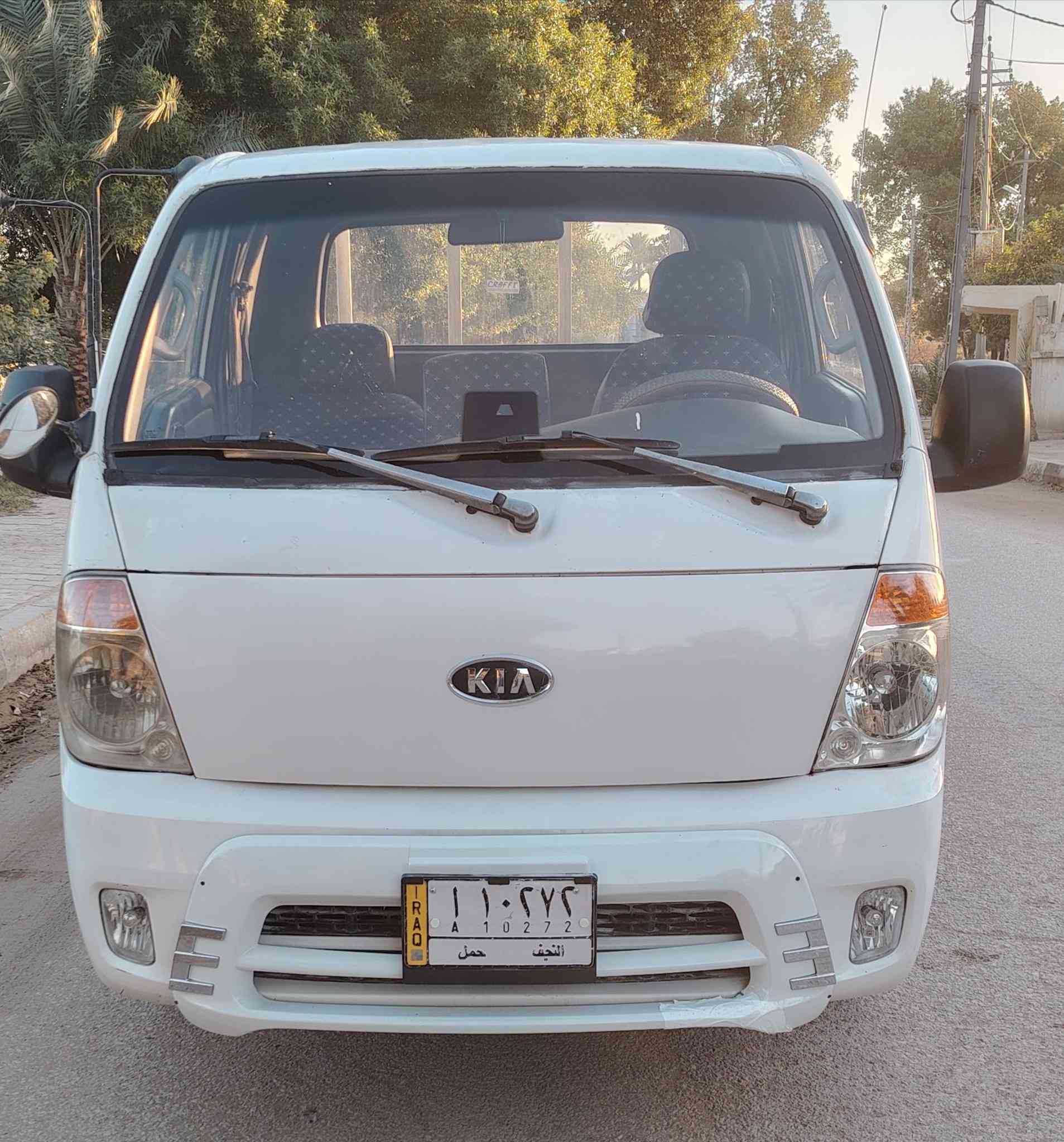 السلام عليكم كيه بنكو 2008مكفوله من الضربه والتبديل سياره حلوه مال جناي جاهزه برغي ماعايزه تبريد ثلج رقمه نجف سنويه مجدده 28مشروع وطني السعر 78وبيها مجال الاتصال على الرقم *********** مكاني نجف
