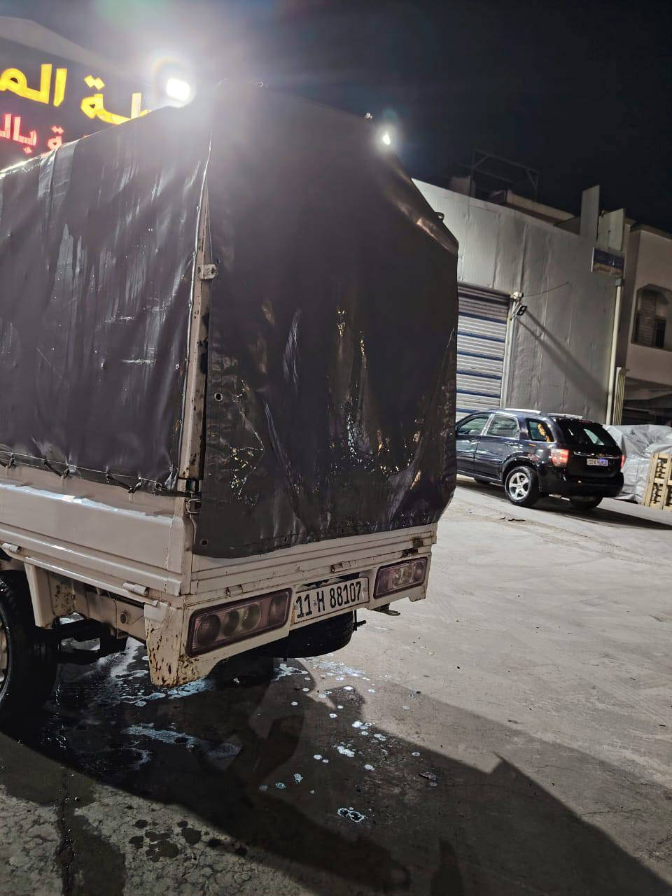 سلام عليكم
شيري حمل 1طن للبيع سيارة جاهزه من كلشي اي نقص مابيها سيارة حلوه ونضيفه مثل ما موضح بالصورة رقم بغداد انكليزي تحويل ثاني يوم باسمي مديل 2013 تخم تايرات جديد سيارة خير من الله كلش حلوه كهربائيات كلها شغاله سيارة كامله مكمله سنويه لل 2031 هزه جديدة 
للاستفسار ***********
