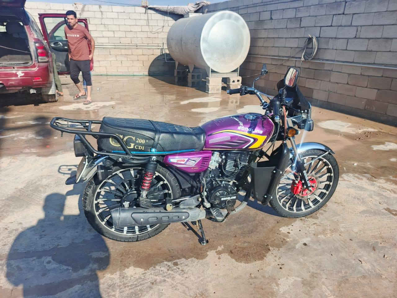 سلام عليكم دراجه للبيع موديل 2026مكفوله كفاله عامه ستفسار ***********
