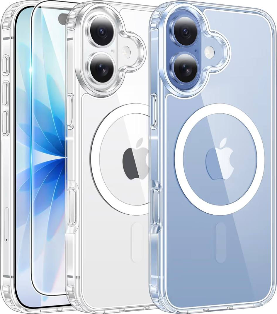 حافظة شفافة للايفون 17 iPhone 17 Clear Case FNT Case Magsafe
احسن حافظة شفافة مقاوة للأصفرار حالياً 
FNTCASE for iPhone 17 Case Clear

Magnetic Phone Cases with Screen Protector Drop Proof Compatible with Magsafe Slim Anti Yellowing Rugged Shockproof Protective Transparent Cell Cover (A- Clear)
توصيل لكل أنحاء العراق 
للطلب خاص او واتساب 
***********
السعر 28 ألف دينار شامل التوصيل
