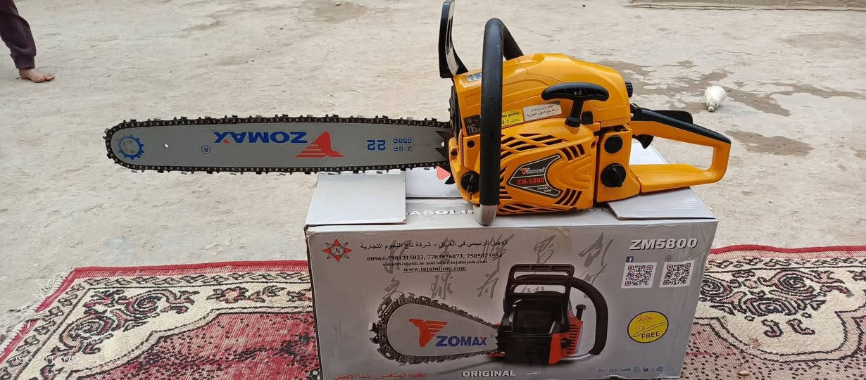 السلام عليكم مرخصت مدير الكروب منشار قطع الاشجار مستعمل اقل م̷ـــِْن شهر مامتعوب فقط محتاج زنجيل جديد كامل وكل ملحقاته ويا حجم القامه مالته 22 بانزين ودهن خبط. اسمه زوماكس. للتصال ***********
