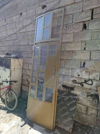 باب مقوس عرض 90 سم ارتفاع مترين وسبعين للبيع سعره 125 مكاني الدوره 077...