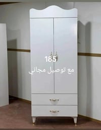 كنتور  خشب تركي ام دي اف  طول 185 عرض 85 كارتون يوصل بدون شد  للاستفسا...