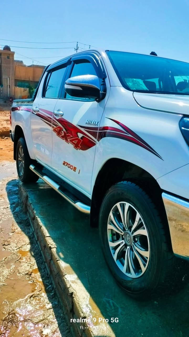 ا
السلام عليكم ورحمة الله وبركاته 
هايلوكس سعودي ام الدعاء موديل 16 السياره على وضع الشركه استخدام شخصي عداد المسافة 168كم وقابله للزياده بيها دخه شبر بالجاملغ الخلفي السعر 238$ السيارة باسمي المكان كربلاء المقدسه للاستفسار ***********
