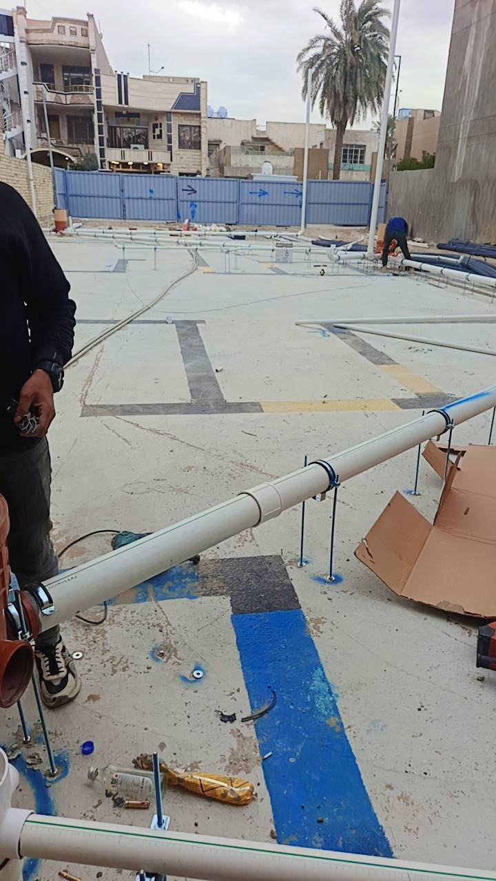 سلام عليكم ورحمة الله
اخوكم ابو هاشم لتئسيسات الصحية العامة 
عملنة درجة اولة بشراف مهندسين 
نعمل جميع المنضومات 
(ماء/صرف صحي/سبالت /غاز/منضومة ارضة/منضومة حريق) 
رايد مقاول التزم وياه بليومية او مقطوعة 
لدي كادر متكامل وحرفي    ه‍  (***********) ابو هاشم
نعمل جميع المحافضات
