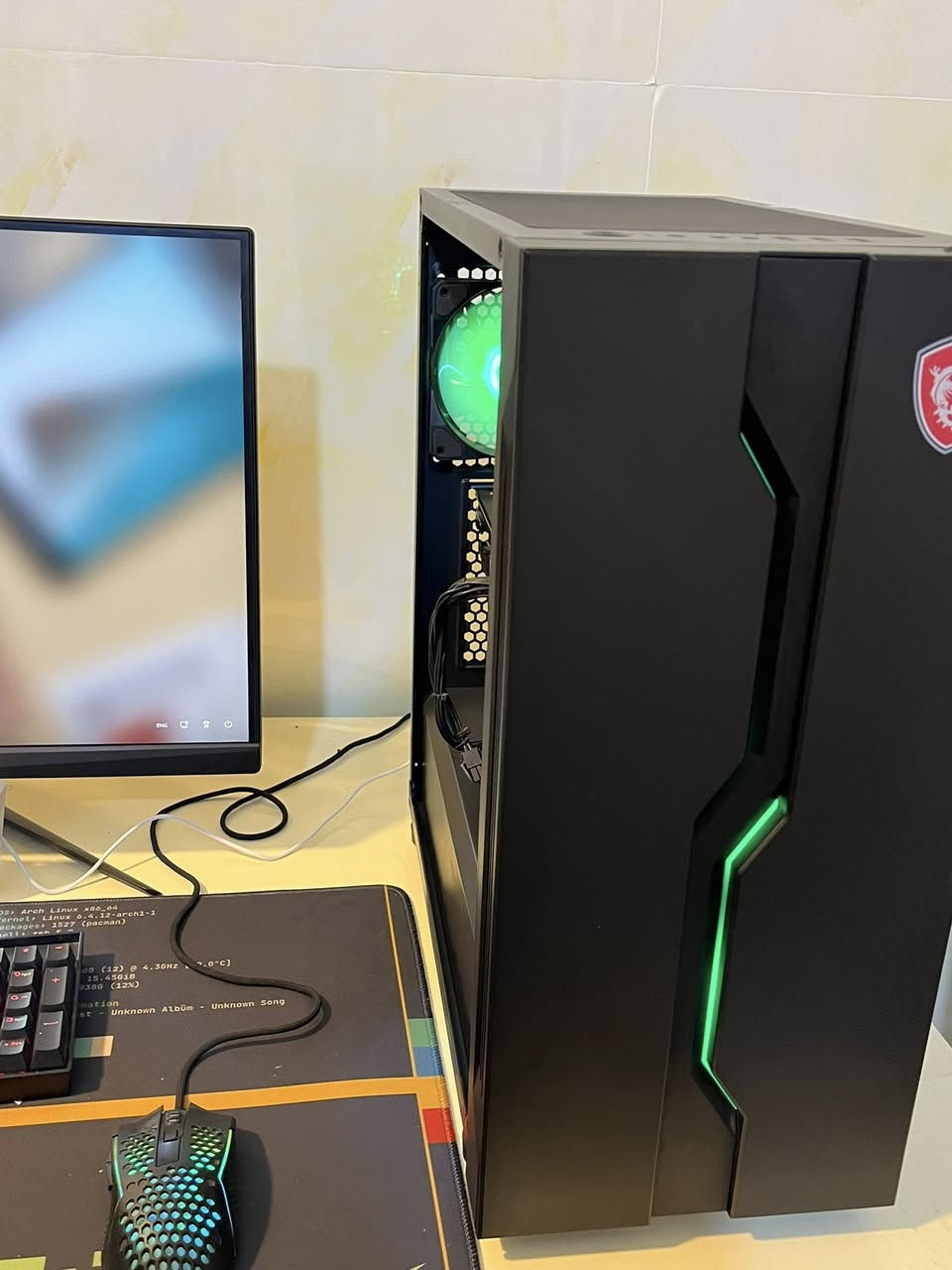 تجميعه

المعالج (CPU)
(TRAY i5 12400FMA)
المذر بور
(PRO B660M_P WiFi DDR4)
كرت الشاشه
(RTX 3050 GAMING X 8G )
الهارد
(M.2 nvme 256gb)
الرامات
(RAM 16"g*2" 3200 FURY RGB)
الكيس
(VAMPIRIC 010X)

تجميعة جديده وكراتين القطع كلها موجوده وضمان مفتوح السعر 800 وبيها مجال مال جيه
مكاني بغداد الزعفرانيه


**إذا كنت صاحب هذا الإعلان وتريد حذفه لأي سبب، رجاءا أرسل رسالة إلى الدعم الفني**
