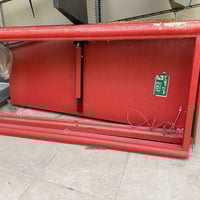 ابواب حديد • مضادة للحريق • عدد ٢