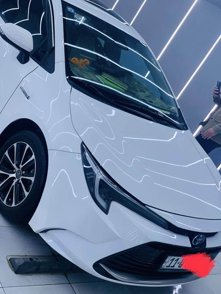 كورلا هايبرد فووول
كورلا هايبرد موديل24 الشكل الامريكي مواصافتة مبينة فوول 
سلايت 
رادار امامي 
كامرةخلفي كل المواصفات المعروفة ماشية48الف باسمي رقم بغداد تحويل ثاني يوم كفالة كما موضح بالسونار بتاريخ اليوم
السعر 153وبي مجال بسيط حك الجية مكاني سليمانية او اتواجد بديالى
للاتصال ***********
او***********
