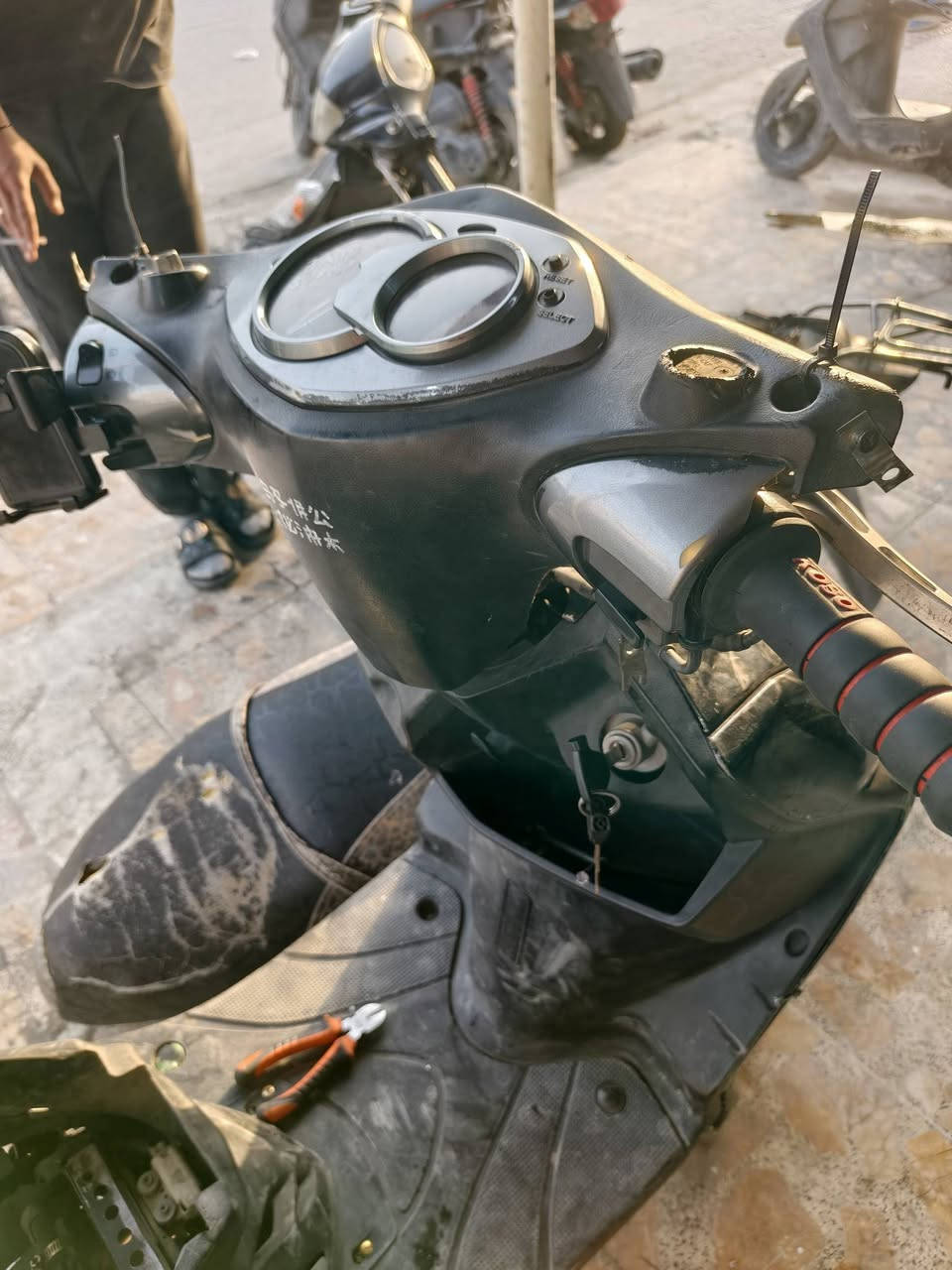 سلام عليكم سكنس فحل نوزل رياضي 58 دراجه خير من الله نكره سلف دراجه بيهه تزويد صدر امامي ودبلات خلفيه قطره كلجات كلج خلفي رياضي ملقط قمجي وياله رياضية قبق كهربائيات كلهه شغاله كلجات موجود الاستفسار او الاتصال ‏‪***********‬‏
عنوان بغداد حي اور او الشعب
