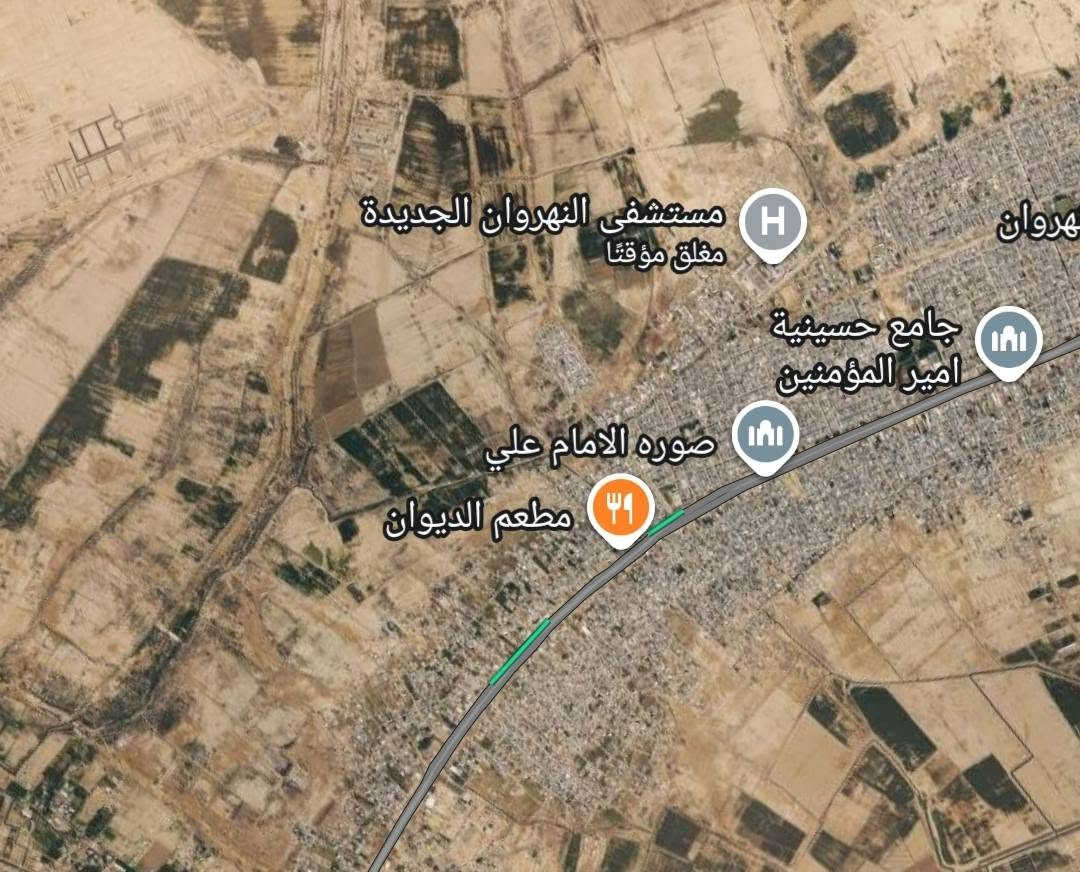 السلام عليكم كاع للبيع مساحه 8 دوانم وجيه  50 ونزال 4000 
مكان النهروان قرب محطه 
***********
***********
