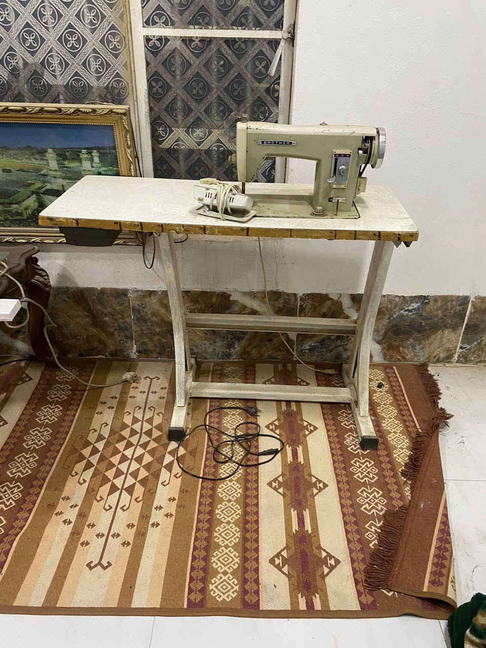 مكينة برذر ياباني
السعر :120 الف للتواصل على الرقم: ***********

مكاني المقدادية شهربان
