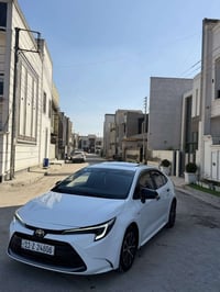 كورلا هايبرد موديل 2024 داخل احمر ماشيه ١٩k كفاله من الفتح والصبغ فقط ...