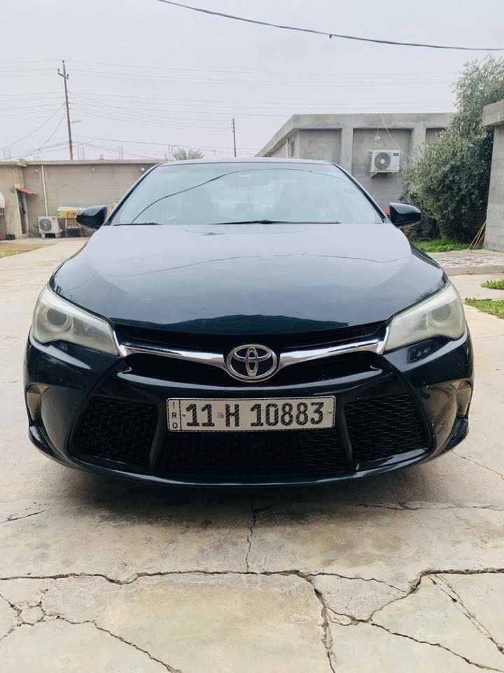 كامري 2017 
الضرربنيد صبغ 
ماشي 180 ميل
رقم بغداد دولي
سنويه وهزه جديده
مكاني تكريت 
السعر 155
***********
