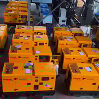 مولدات KIPOR • بنزين وديزل • ٢–٥٠٠ ك.ف