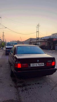 اخوان بي ام للبيع موديل 1991 حجم 525  مكينه مسكر كبس  اوتوماتيك كير كف...