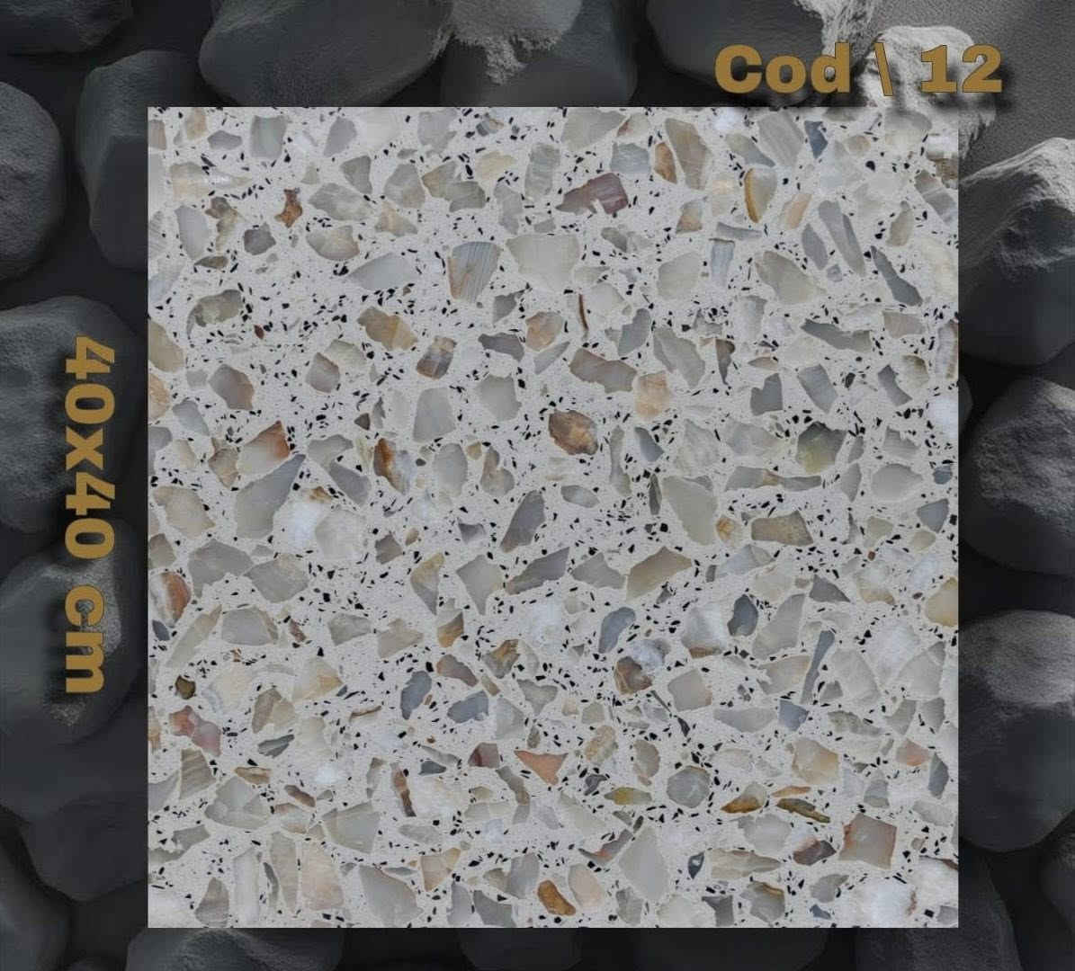 كاشي سليمانيه قياس ٤٠*٤٠ 
ثخن ٣سم 
اللون جميله وعمل رائع وباسعأر  تنافسيه ..


**إذا كنت صاحب هذا الإعلان وتريد حذفه لأي سبب، رجاءا أرسل رسالة إلى الدعم الفني**