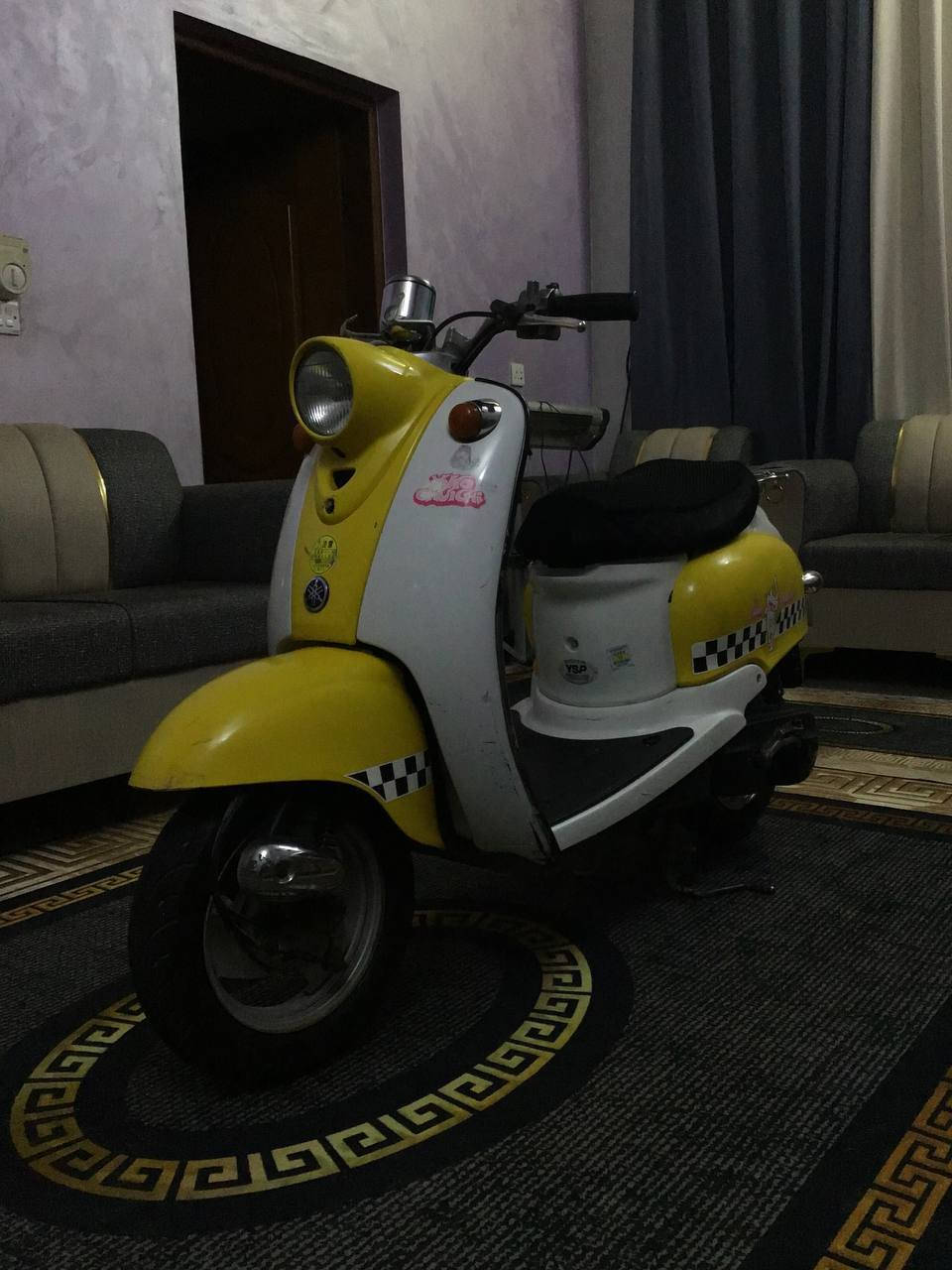 سلام عليكم 
دراجه مصريه للبيع كفاله وما بيه اي نقص ما مفتوحه كامله شرط الفحص كله شغاله مكان ناصريه مركز السعر ٦٠٠ وبيه مجال الشراي يخابرني ***********
