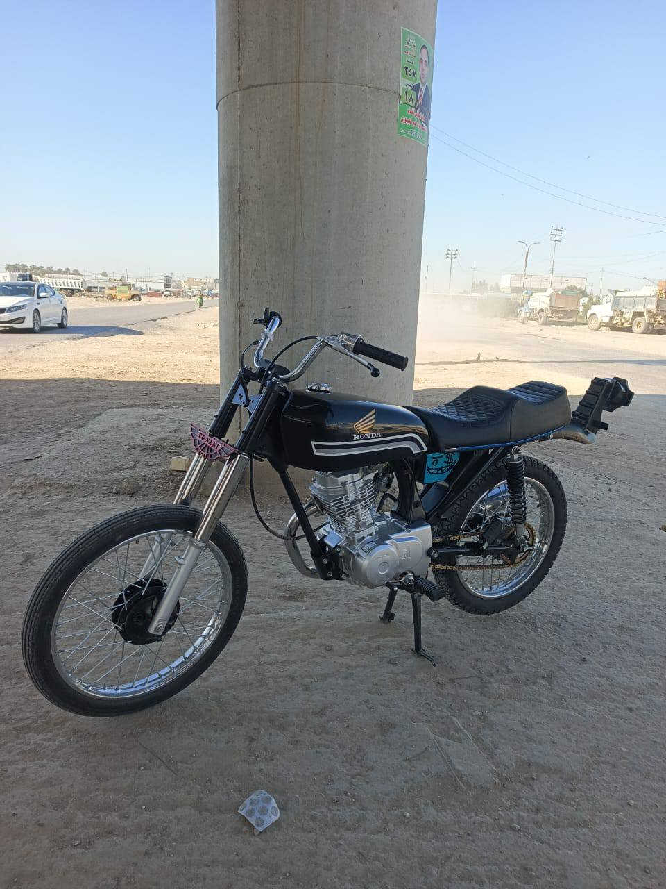 تعميره 25
وشاصيه17 اوراق شبه الصولي 👉
دراجه نضيفه 
سعره650 وبيه مجال بصيط 💵💵

مو شراي لاتعبني ولاتعلق من يمك 

مكانيه دوانيه حي الجامعه  👉

***********
