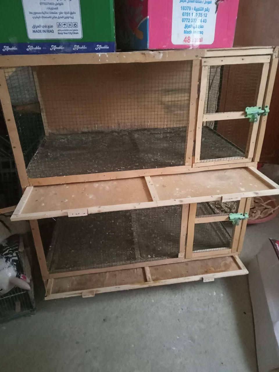 متاح للبيع قفس سعر ٥٠الف وبي مجال ***********
