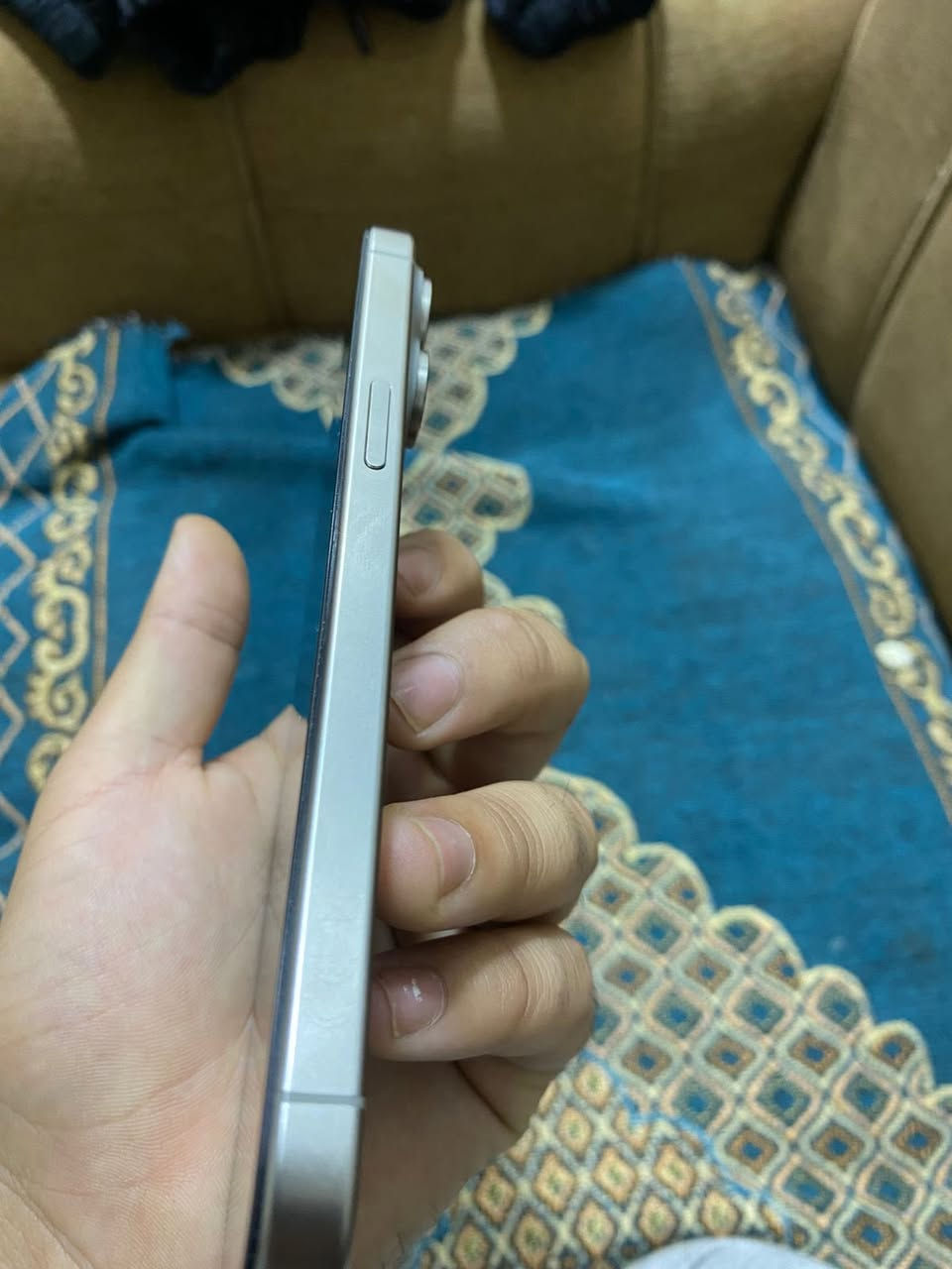 سلام عليكم  ايفون 15 pro max ذاكرة 256 فيس ايدي فقط واكف ولجهاز نضافته كدامكم حيل حيل نضيف مبدل شاشه وبطاريه هم  لشاشه الي مستبدلة نوعيه كلش زينه وتجي تفحص  وتقتنع يلا تاخذه جهاز سعره ٧٧٥ رقمي *********** متواجد واتساب
