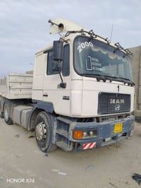 للبيع تريلة مان موديل 2000 مسجلة 97 بأسمي تحويل مباشرسنكل مزوج خلفي مر...