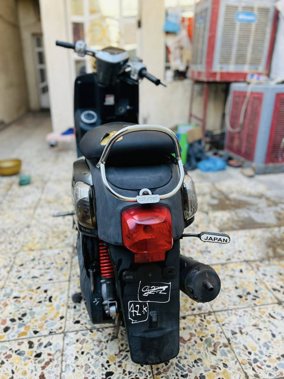 بوليس مسطرة 2011للبيع دراجة وكالة قبل 3 اشهر نازلةكلها شغالة من بريكات ومن دبلات كلشي عداد الكتروني حديث طلاعات مكفولة من كلشي مكينة وكفر 
مكاني :بغداد دورة حي الصحة
رقمي :***********
