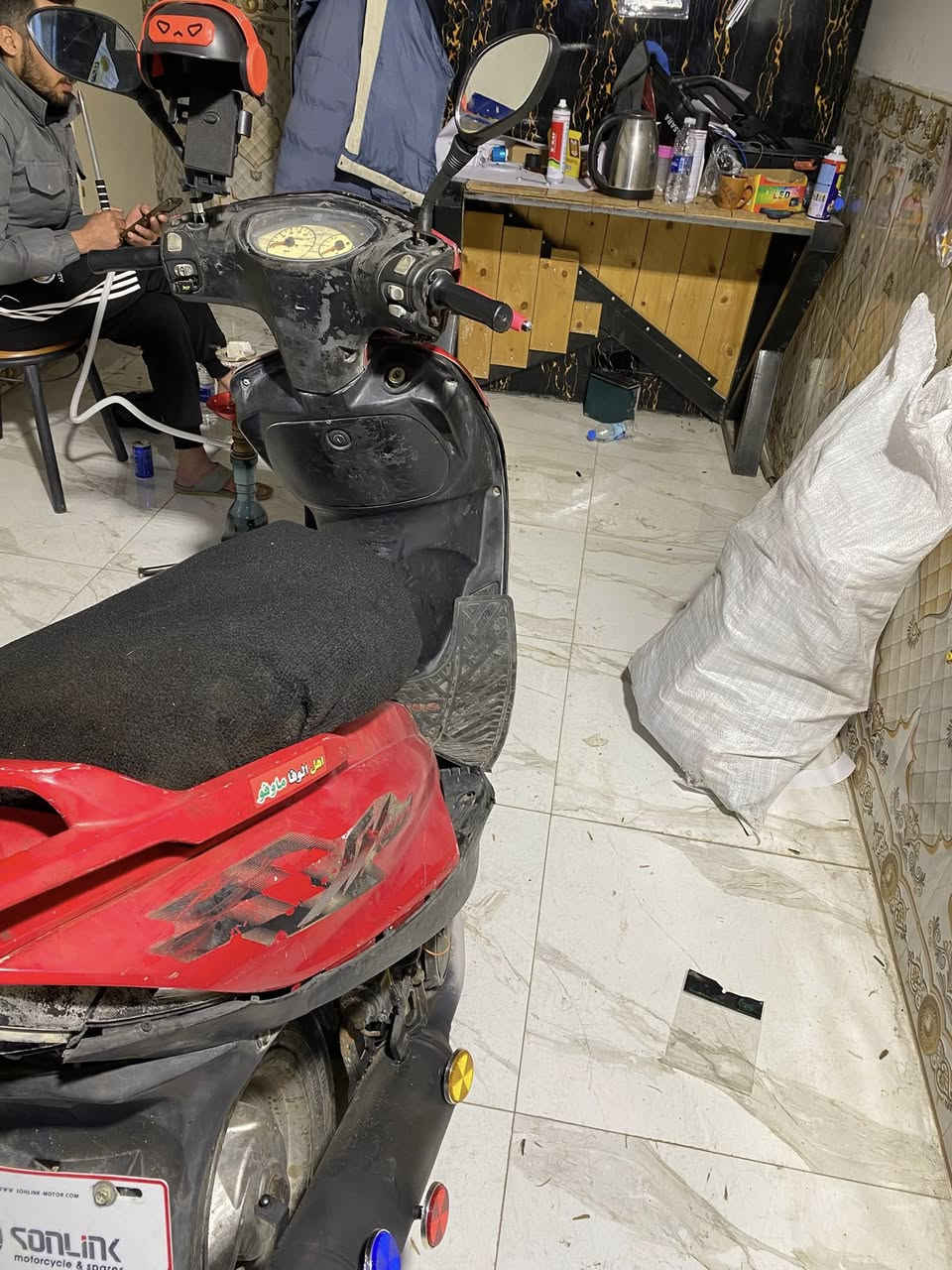 دراجة رص بانزيين محرك مكفول دراجه حلوه مكاني التأميم  السعر 400 للتواصل ***********
