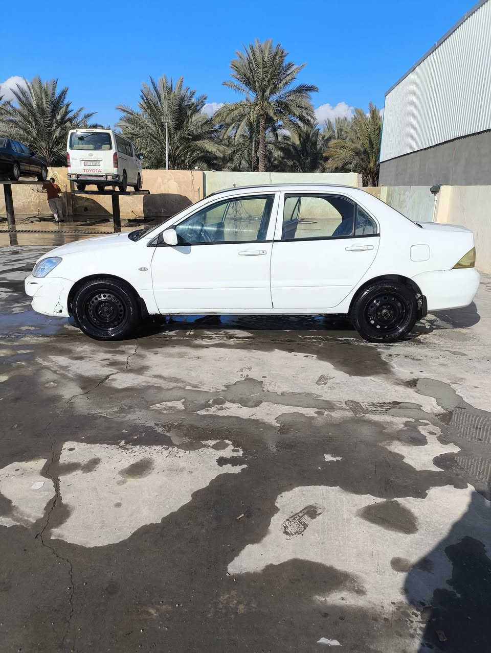 السلام عليكم
للبيع 
لانسر 2009
كير اوتوماتيك 
محرك 1600
بيهة مكانات صبغ ابيع احزام 
تخم تاير 
تبرد السيارة جاهزة 
مكاني خان بني سعد 
***********
السعر 67$
