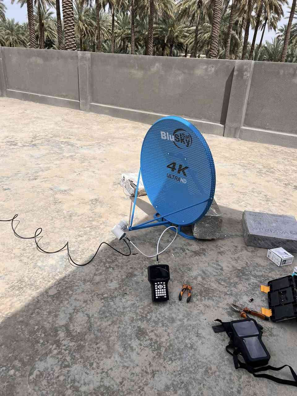 📡 تنصيب ستلايت في الصويره
بدون الحاجة إلى كهرباء — يتم العمل عن طريق جهاز الفايندر ⚡

🔧 خدماتنا:

تنصيب الستلايت يتم عن طريق كادر فني متخصص
ضمان جودة العمل 100٪
تتوفر مواد الستلايت الأصلية: (صحن – ستلايت – واير – أولمبي)

✨ الي يميزنا:

✅ ترتيب وبحث القنوات
✅ تبديل فيش الستلايت المستهلكة
✅ فحص كامل لجميع أجزاء الستلايت (أولمبي – ستلايت)
✅ تثبيت الصحن قفايص لضمان عدم تحركه

لتواصل والحجز ***********
