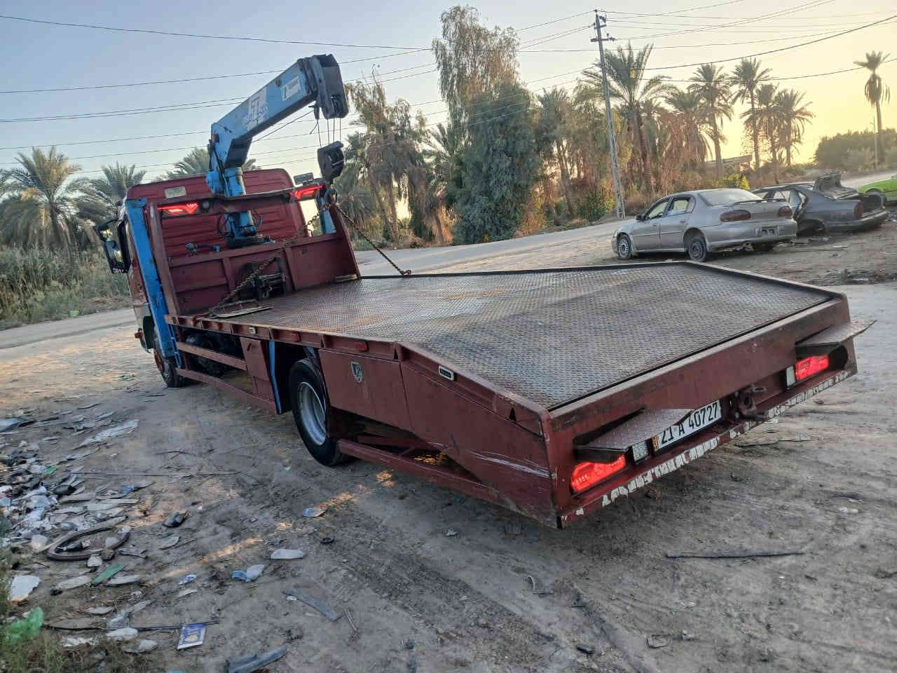 لبيع كرين اتيكو محرك 4 سلندر  مكفول كفاله عامه من شاصي ومحرك وكير 3 سلايت ٦ برغي   تبريد ثلج رقم سليمانيه بسمي السعر 220 وبيها مجال المكان بابل مشروع المسيب الرقم *********** اسيا ***********
