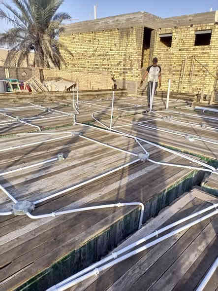 من اعمالي في الديوانية نشر سقف بوري ومنظومه الستلايت والانترنيت  ومستعدين لكافه لأعمال الكهربائيه بوري سيمنز  فقط اخوكم الكهربائي سيف العايدي ***********
