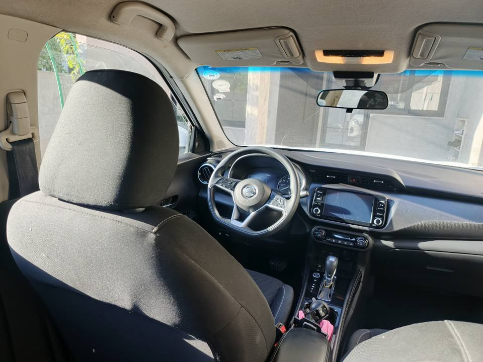 Nisan kicks 2021 SV
‎پێشەوە و دواوە رادار، بریک بەصمە، حساسی خەتی جادە و ئاوێنە، شەخال. 58هەزار مایل رۆیشتووە
بێ سبوغە ‎تەنها 2 پەڵە ساردی بچووکی هەیە
٤ تایەی لۆکی لەژێرایە  سەنەوی نوێیە بەناوی خۆمە مەکینەو تەبریدوتەقەوڕەقەی هەموی بەشەرت *********** كركوك, العراق
