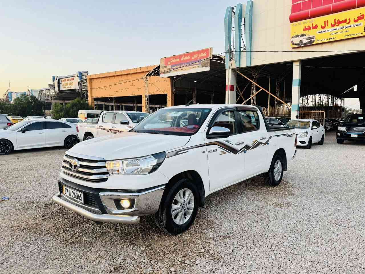 ياالله
للبيع 

تيوتا هايلوكس 

مديل2024

كفاله ماعده بارد بل باب بصيط 

كير عادي 

مرقم مثنى حره 

السعر 215$

العنوان المثنى الرميثه معرض رسول ال ماجد 

التواصل ***********
