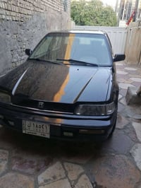 هوندا سيفيك صبغ عام  خصوصي موديل1991 كير عادي سلايد روف سيارة نظيفة  س...