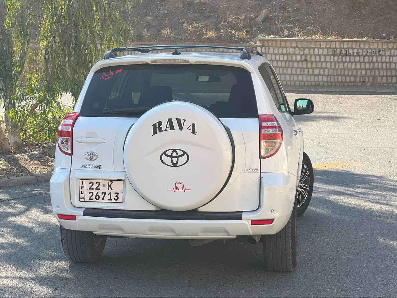 تویتا راڤۆر بەشەرتی گیرو مەکینە ٢٠١١ یەک پەلەی بجوکی سبوغە  دەعمی نیە سەنەوی نییە تاوەکو ٢٠٢٩ شاشە ئاپادی بوبەسراوە ٤تایەی نوی بو بەسراوە  بوزانیاری زیاتر تەلەفون بکەن ***********.  *********** أربيل, العراق
