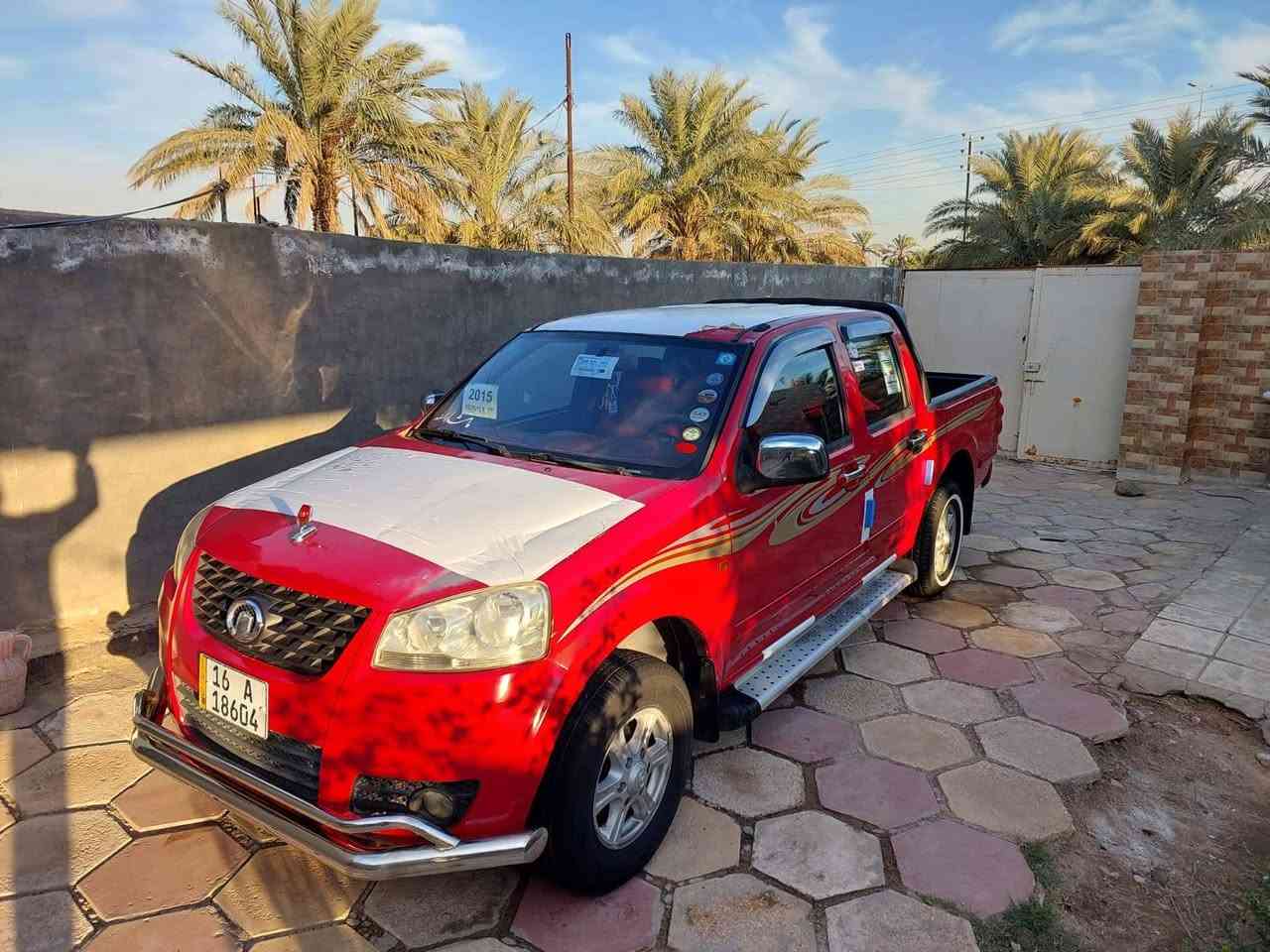 سلام عليكم كريت ويل 2015 رقم قادسيه دولي هزه وسنويه جديده بسمي مكفوله سياره جاهز عل اخير حبايه مابيه نقص برغي كير مكينه حداديه تخم تبريد ثلج تدفئ مابيه نقص السعر 83 بيه مجال بصيط الشراي يتصل غير متواجد عل فيس الرقم *********** مكاني نجف ناحيه الحريه
