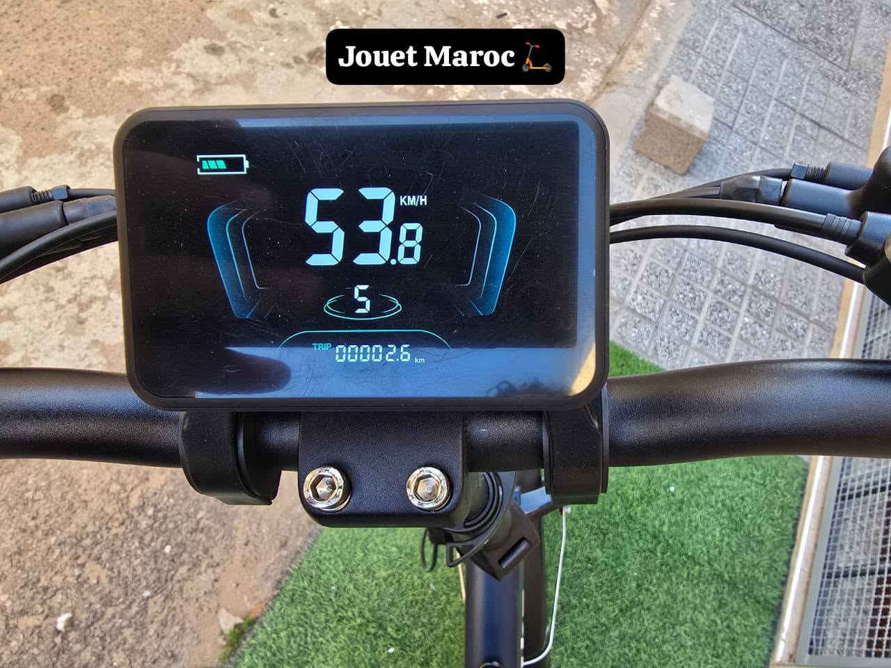 🚴‍♂️🔥 LIKEBIKE SHINE PRO 🔥🚴‍♂️

🔥 إذا كنت كتقلب على القوة، الراحة، الاقتصاد فالبطارية والأناقة فالتصميم... فـ LIKEBIKE SHINE S PRO هي الاختيار المناسب ليك!

🔋 بطارية ليثيوم 48V 13AH
⚡ قوة تصل إلى 720W
🚀 سرعة قصوى 54Km/h
🛣️ مدى يصل إلى 45كم / mode assistance 70km 
🛑 فرامل هيدروليكية + E-ABS
📱 شحن الهاتف أثناء التنقل
🔐 تشغيل ذكي عبر NFC
💡 إضاءة LED قوية أمامية وخلفية
🪶 هيكل ألمنيوم خفيف وقوي
🎯 قابلة للطي وسهلة النقل

🎨 متوفرة بثلاثة ألوان: أبيض - أحمر - أزرق

💯 جودة عالمية من Likebike
🛡️ ضمانة 3 أشهر
🚚 التوصيل بالمجان إلى جميع مدن المغرب

📩 راسلنا الآن عبر الواتساب ودوز طلبية ديالك ديالك قبل نفاد الكمية.
https://wa.me/c/212653669734


**إذا كنت صاحب هذا الإعلان وتريد حذفه لأي سبب، رجاءا أرسل رسالة إلى الدعم الفني**