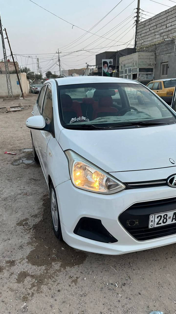 للبيع هونداي  a10 موديل 2016 كوري
كفاله عامه مكينه وكير حداديه تخم تاير وتبريد مكينه 1500 اقتصادية سيارة مكانها نجف كوفه السعر 90 بيها مجال *********** بيع أو مراوس
