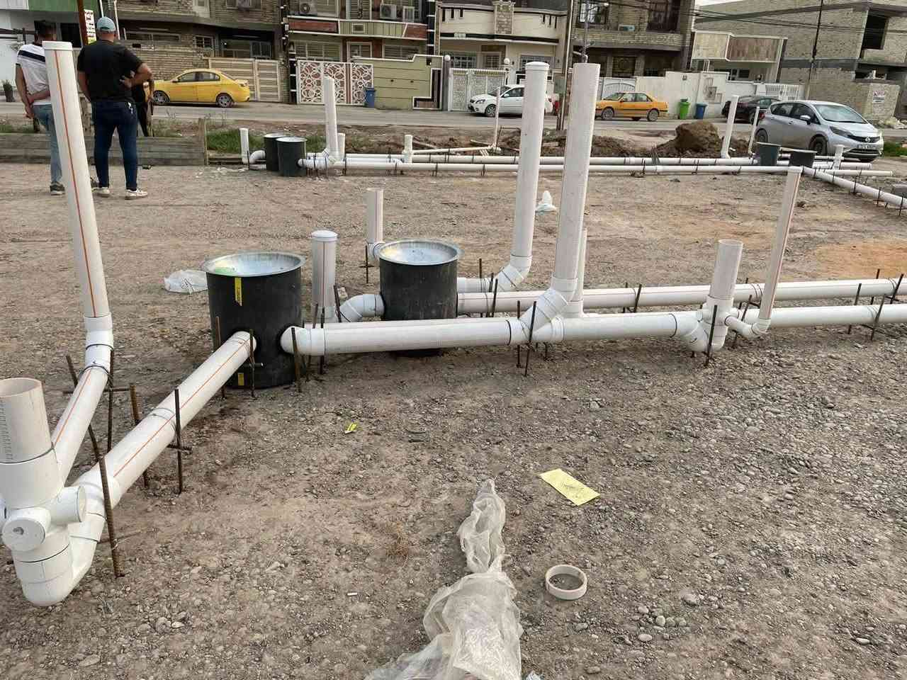 سلام عليكم خلفه صحيات تاسيس ماء ومجاري شغل هندسي مضبوط واسعار مناسبه للحجز والاستفسار التواصل على الرقم ***********

