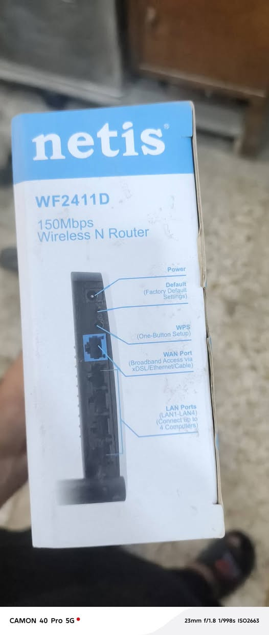 راوتر netis سعر القطعة ١٠تالاف
يوجد توصيل 
كميه مفتوح 
رقمي ***********
