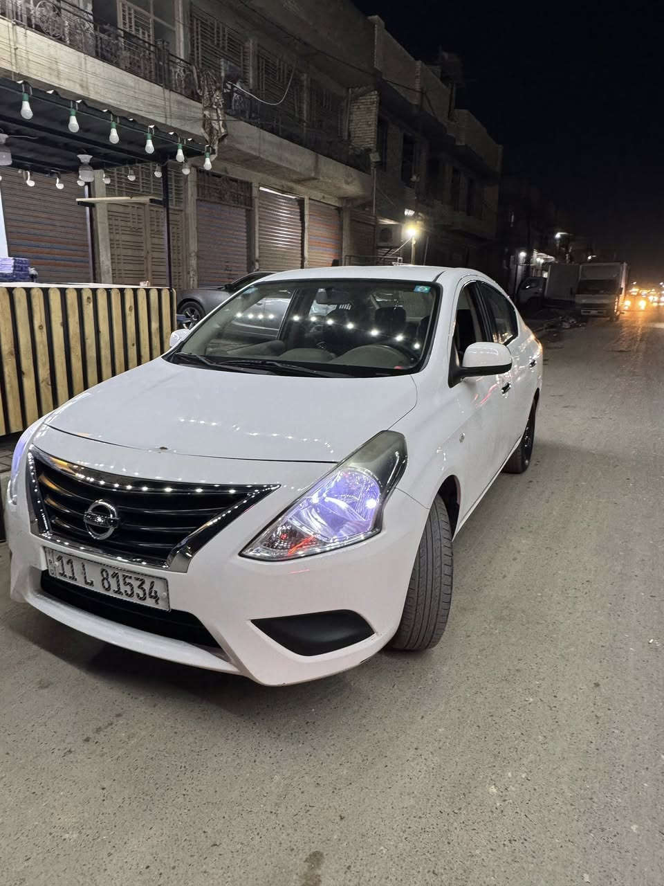 السلام عليكم 
سني هندي بليتة زرگة موديل 2021 
ماشية 70 الف حقيقي وقابل للزيادة 
بيها صبغ باب السايق  وشبر من الباب الخلفي بدون دواخل صدر امامي وخلفي وحدادية كلة جديد وجاهز ربع متصرف عليها رقم بغداد ب اسمي السعر 116 وبيها مجال بسيط 
مكان السيارة بغداد حي الكوفة للاستفسار  *********** ممتواجد خاص
