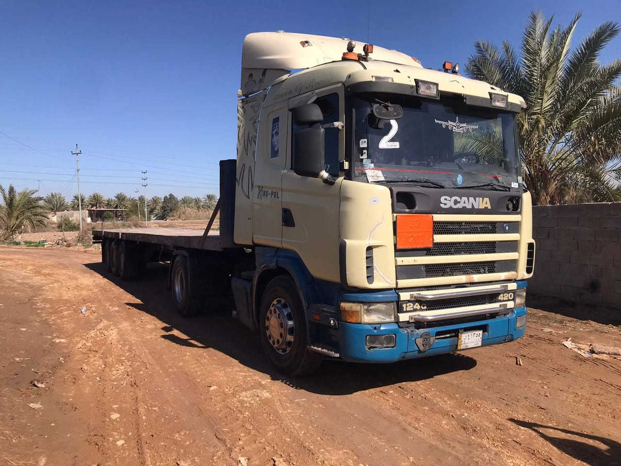 سلام عليكم سكانيا 2002انجكتر لاصرف ولابخار تخم تاير مربوطه فلات السياره مكفوله كفاله عامه جاهزه للعمل شرط التحويل مكان واسط الصويره استفسار ***********
