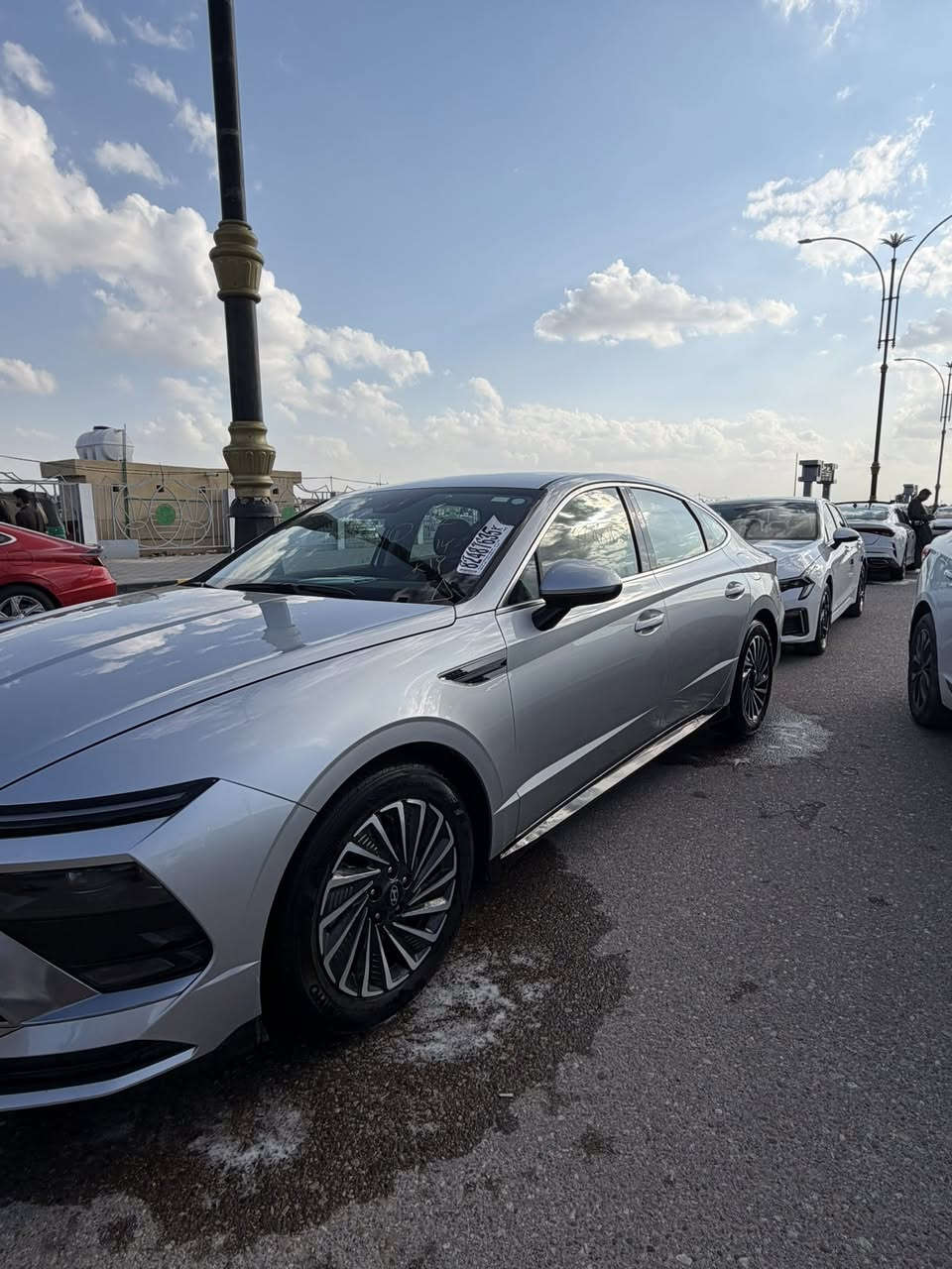 سلام عليكم سوناتا هايبرد مديل 24 دخول جديد كفاله عامه حادث شباك فقط موجود صور الحادث السياره فول عدا البنوراما السعر 225وبيها مجال ***********
