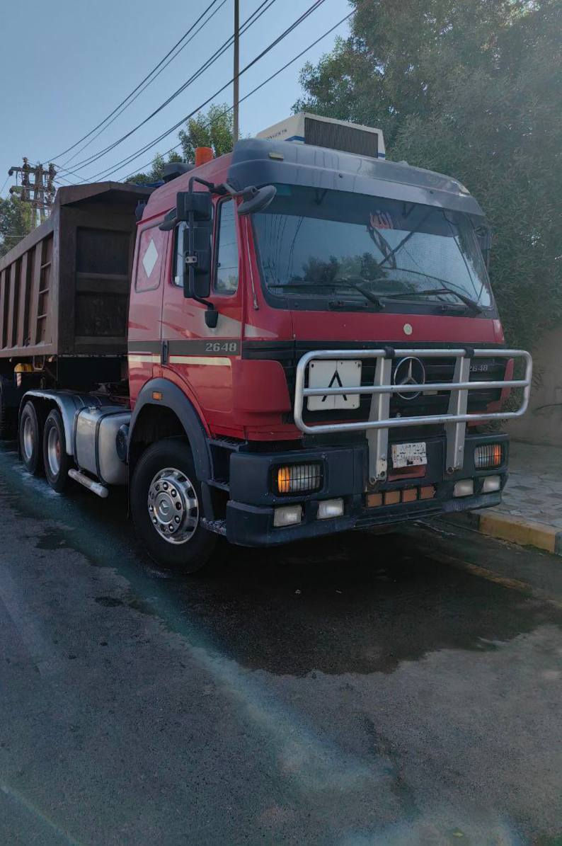 السلام عليكم راس تريلة موديل 94 بلادي مكينة 44 كير 190 مجموعة جي اف تخم تاير رقم بغداد 
( ملاحضه)  للبيع الراس فقط 
لاستفسار: ***********
