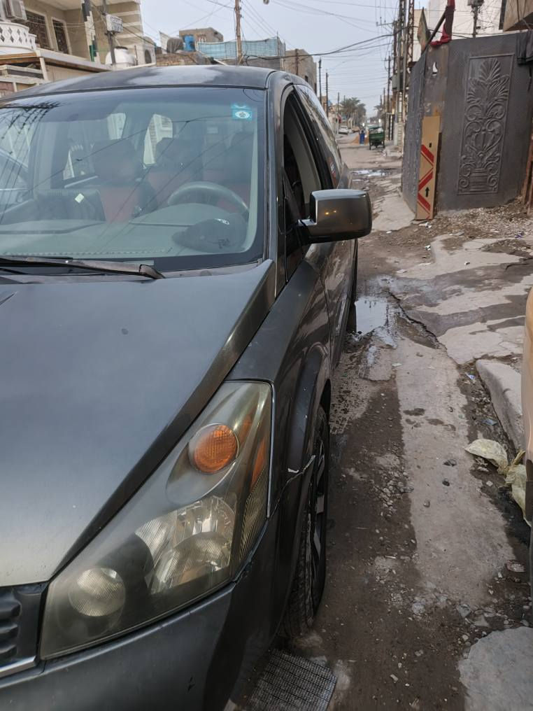 السلام عليكم نيسان كويست ٢٠٠٨سبعه راكب للبيع اوللمراوس مكينة ٣٥٠٠ مكينة وكير خير من الله 
صدر ٩٠بالمية شاشة وكامرة كهربائيات كلها شغالة
تبريد نقص كلج كمبريسر وغاز بيها ٥قطع صبغ ابيع حزام تبريد ٣قطع السعر ٧٦ وبيها مجال للشراي رقم بغداد انكليزي باسمنا العنوان بغداد حي الجامعة 
***********
