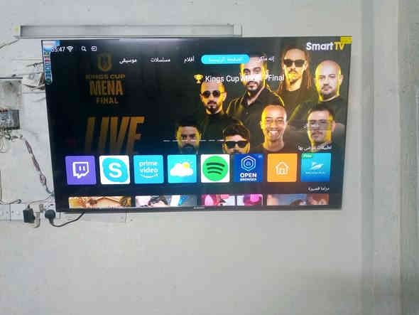 بلازما حجم 65جديده مستعمله سبوع فقط فول مواصفات 400الف بغداد مدينه الصدر
***********
